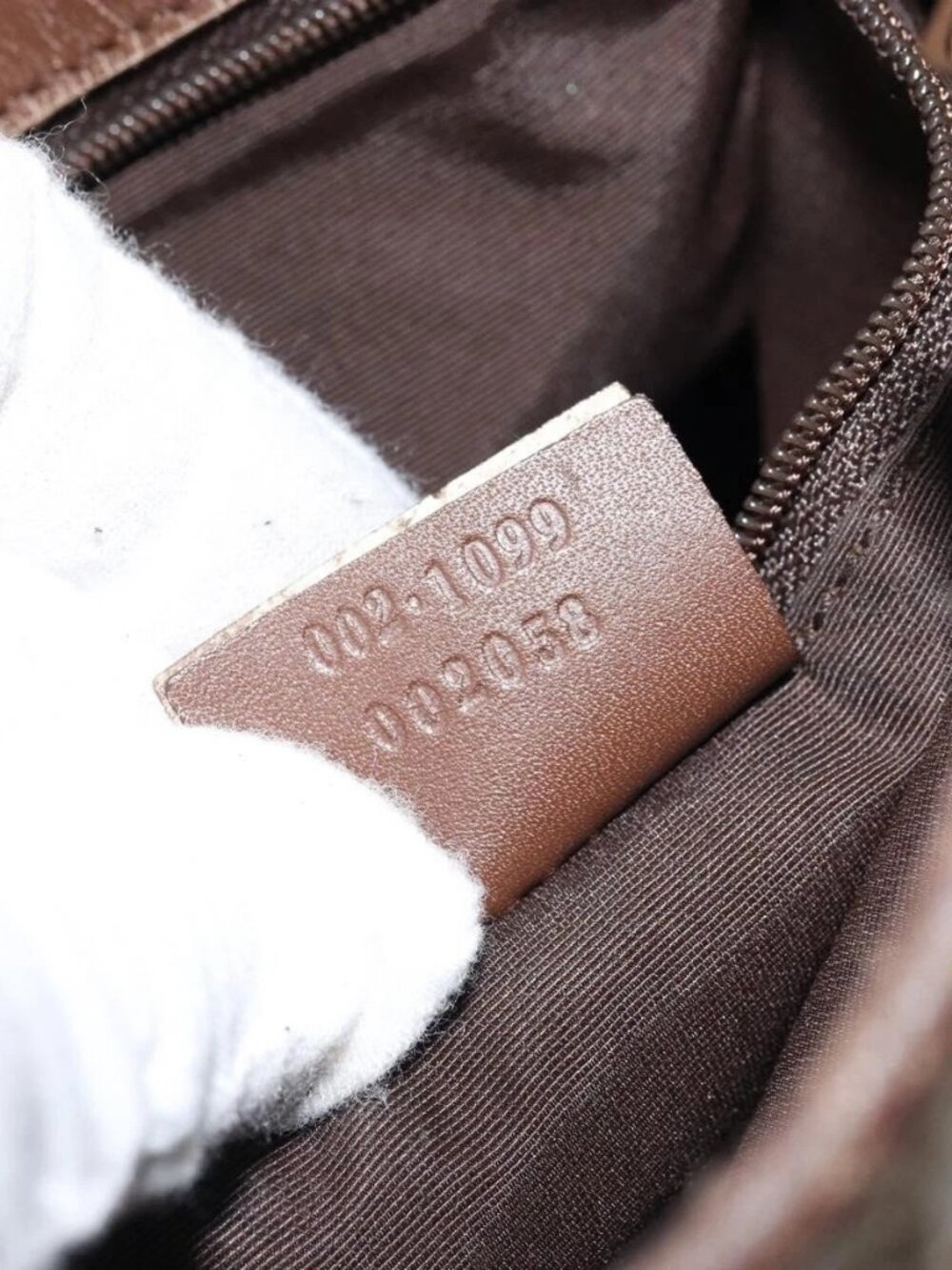 GUCCI GG Canvas Tote Bag Pink Gold - Picture 13 of 16